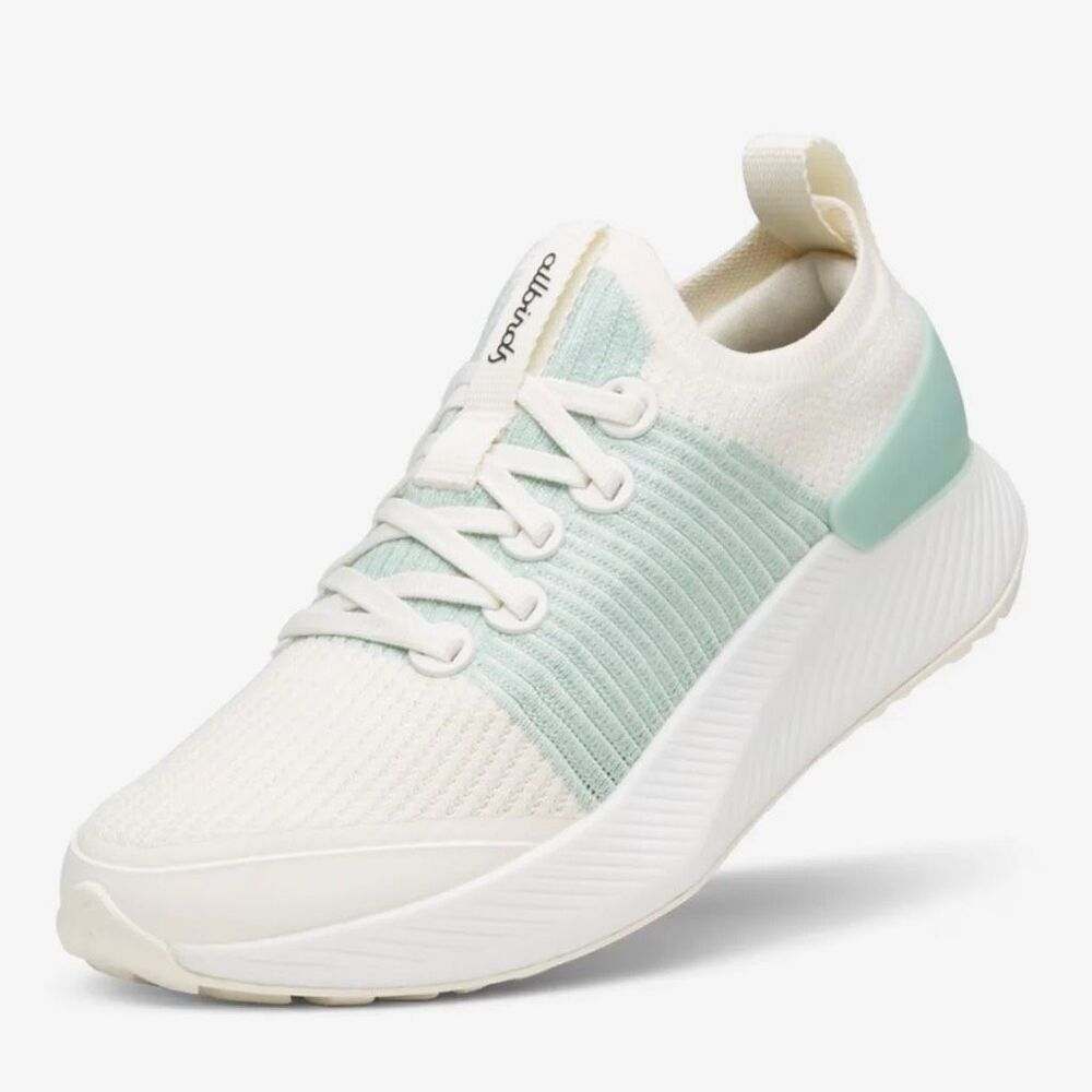 Allbirds Women's Tree Glider Lightweight Sneakers White/Lux Liberty Size 7 NEW